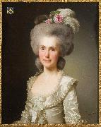 Alexandre Roslin Portrait of Marie Jeanne Jeanne Puissant oil painting
